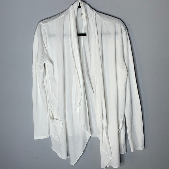 Converse Sweaters - White converse lightweight cardigan pockets L